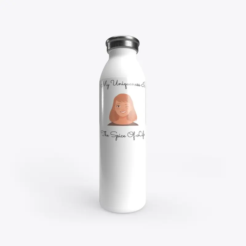 20oz-My Uniqueness-BLCW-Water Bottle