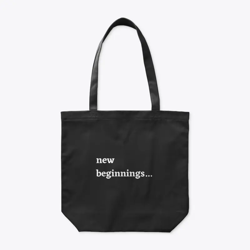 new beginnings-Tote Bag-WL-More Colors