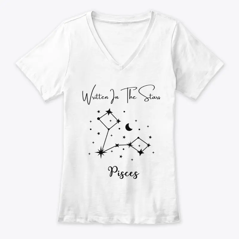 Pisces In Stars-PRMV Neck-BL-More Colors