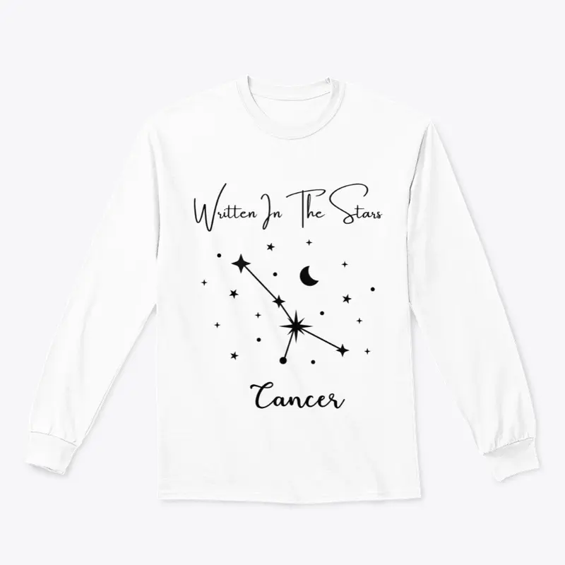 Cancer In Stars-L Sleeve-BL-More Colors