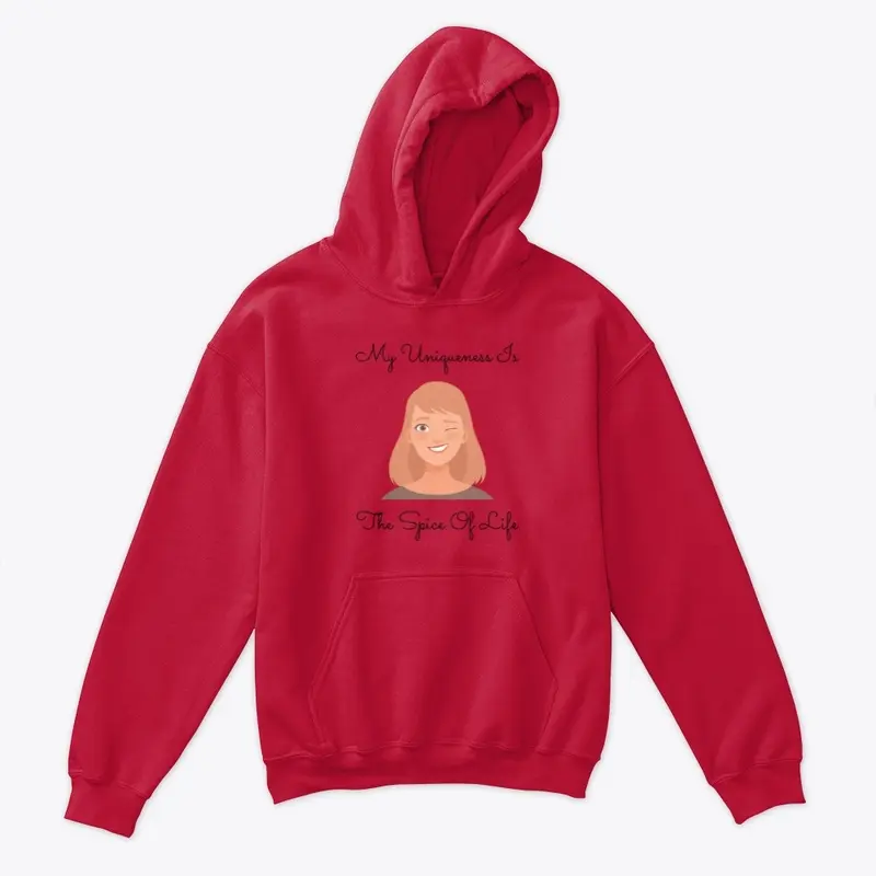 My Unique-Kids Hoodie-BLCW-More Colors