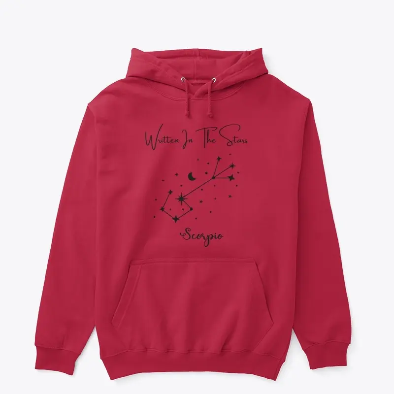 Scorpio-In Stars-Hoodie-BL-More Colors