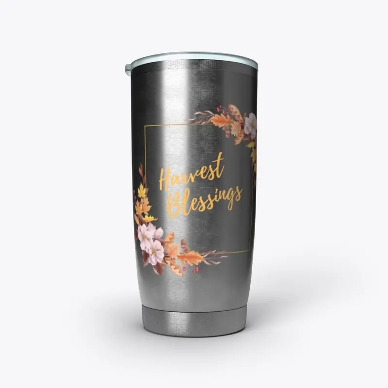 20oz S.S.- Harvest Blessings-PL- Tumbler