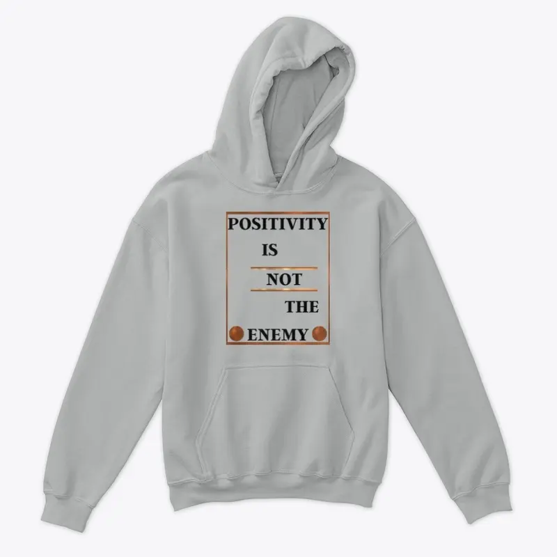 Positivity-Kids Hoodie-BLCG-More Colors