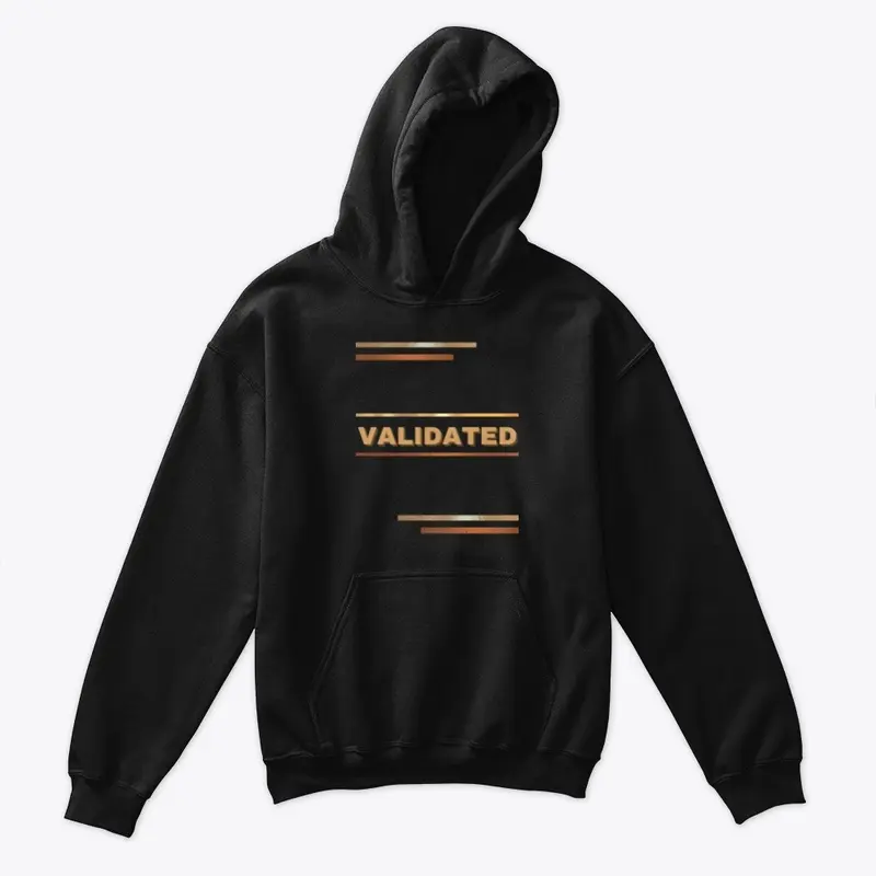 Validated-Kids Hoodie-GBC-More Colors