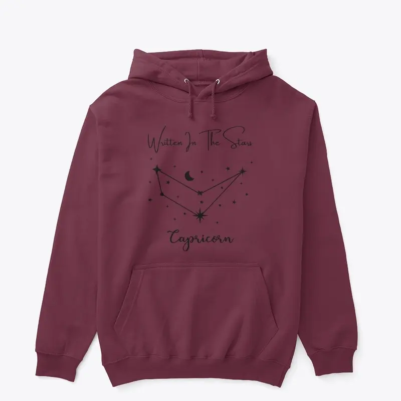 Capricorn In Stars-Hoodie-BL-More Colors