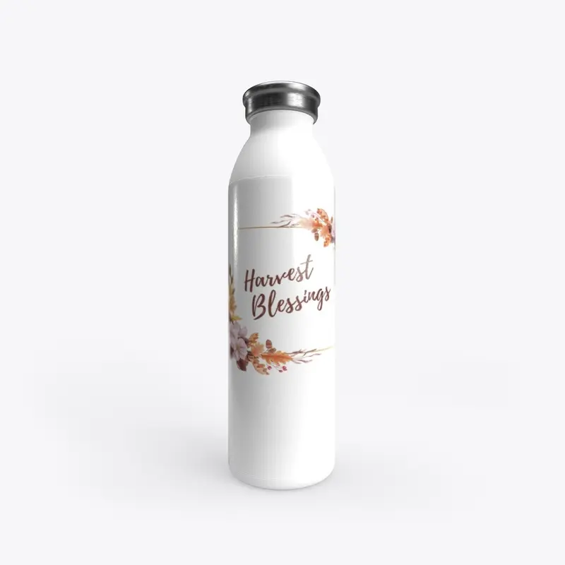 20oz -Harvest Bless-DBL -Water Bottle