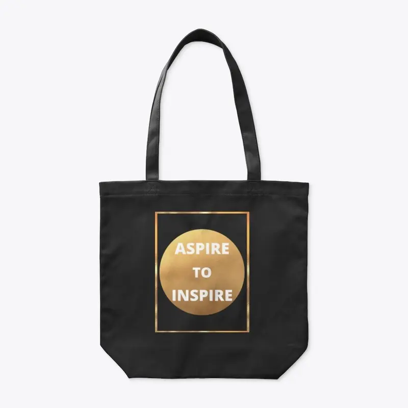 Asp To Insp-Organic Tote-GC-More Colors