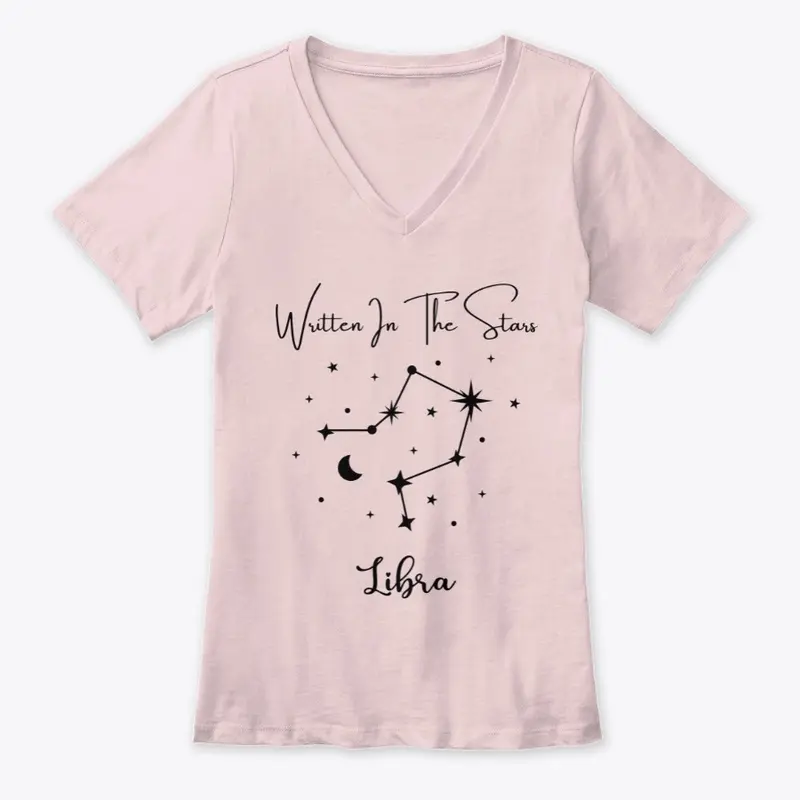 Libra In Stars-PRMV-Neck-BL-More Colors